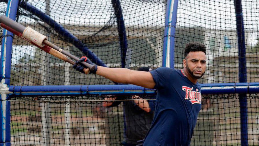 Nelson Cruz se pierde práctica tras pelotazo