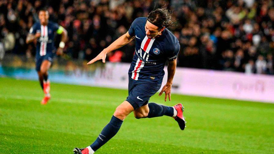 Edinson Cavani marca su gol 200 con el París Saint-Germain 