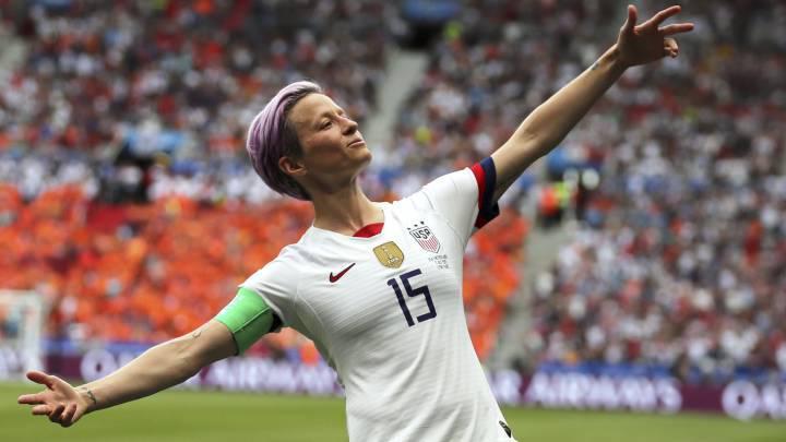 Megan Rapinoe no jugará para Liga Nacional de Fútbol Femenino de Estados Unidos