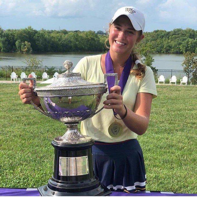 Dominicana Rachell Kuehn sale en primer lugar en el US Open femenino para aficionadas