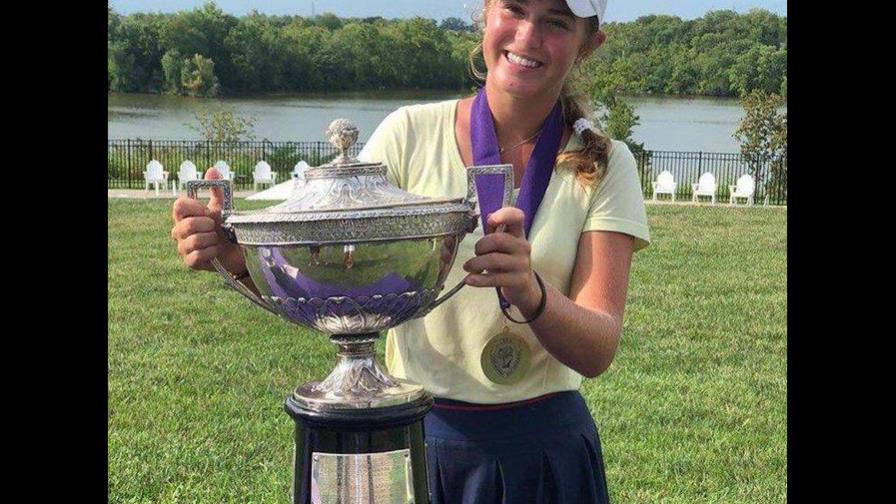 Dominicana Rachell Kuehn sale en primer lugar en el US Open femenino para aficionadas Dominicana Rachell Kuehn sale en primer lugar en el US Open femenino para aficionadas
