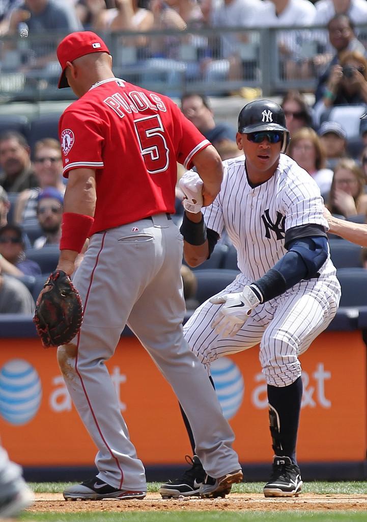 Alex Rodríguez y Albert Pujols encabezan las carreras anotadas en MLB