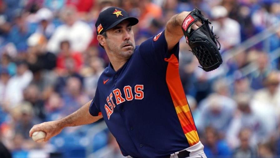 Justin Verlander fuera por molestias en el antebrazo