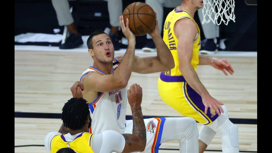 El Thunder vence a unos Lakers en una mala noche ofensiva El Thunder vence a unos Lakers en una mala noche ofensiva