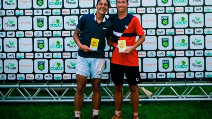 Dos tenistas de 15 años representan a Paraguay en Copa Davis Dos tenistas de 15 años representan a Paraguay en Copa Davis