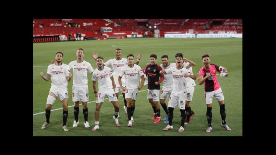 LaLiga volvió con victoria del Sevilla tras la pandemia LaLiga volvió con victoria del Sevilla tras la pandemia