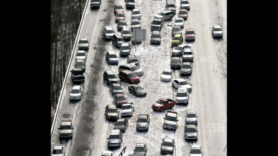 Tormenta invernal amenaza Atlanta en semana del Super Bowl