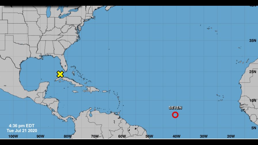 Se forma la séptima depresión tropical en el Atlántico Se forma la séptima depresión tropical en el Atlántico
