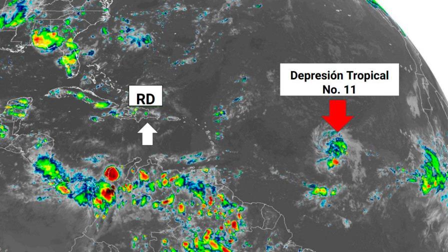 La depresión tropical 11 se llamaría Josephine, de convertirse en tormenta tropical La depresión tropical 11 se llamaría Josephine, de convertirse en tormenta tropical