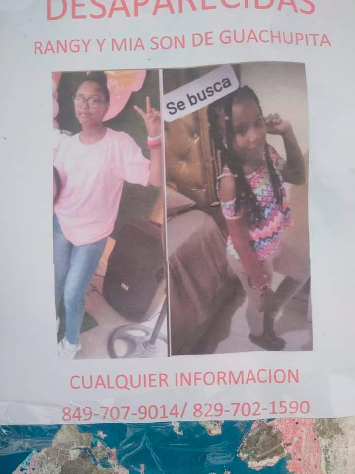 Niñas de 12 y 11 años están desaparecidas desde la tarde de este sábado