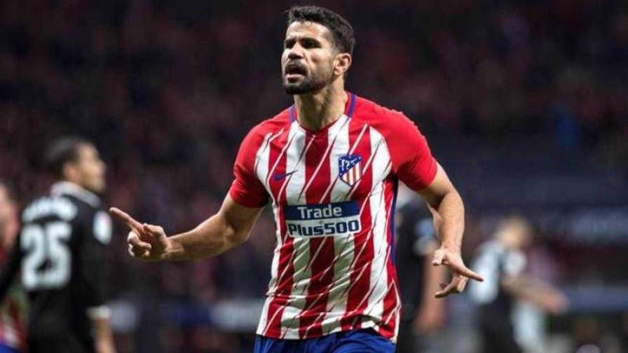 Atlético de Madrid pierde a Diego Costa por lesión