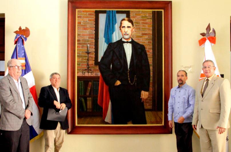 Develizan retrato de Duarte en el  Archivo General de la Nación