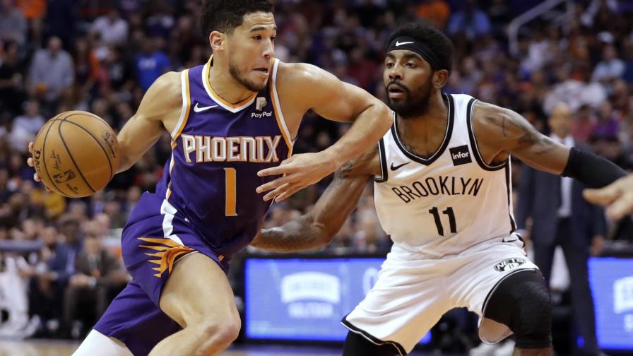 Con 27 de Booker, Suns arrollan a Nets Con 27 de Booker, Suns arrollan a Nets