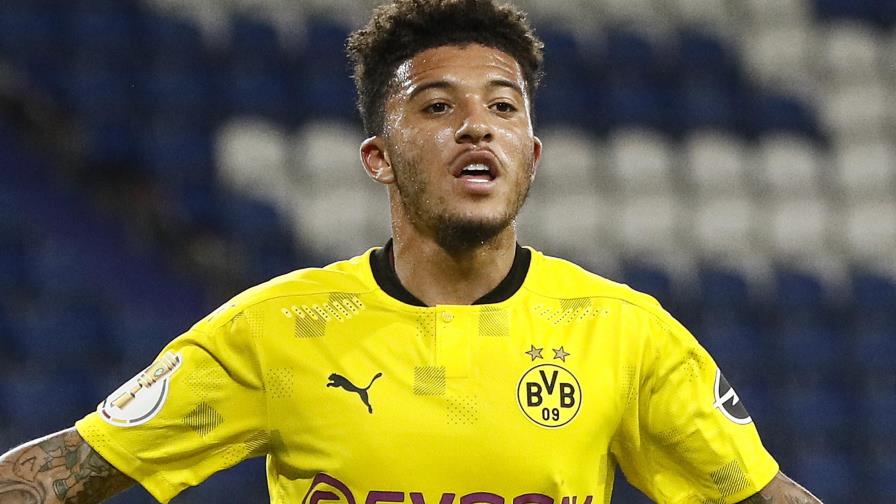 Jadon Sancho firma por 5 años con Manchester United