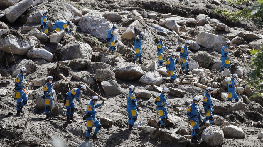 Japón: suben los muertos por tifón, remiten las inundaciones