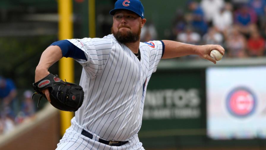 Jon Lester lo hizo todo en el partido que Chicago le gano a los Piratas