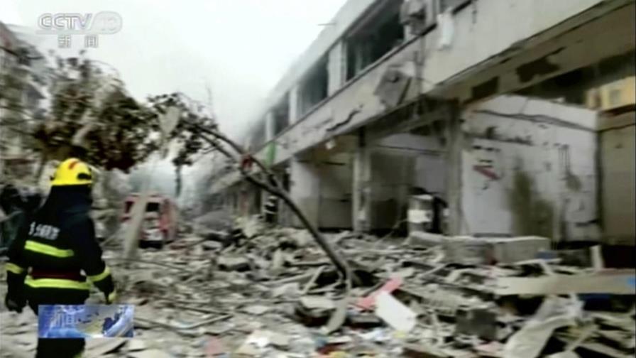 Al menos 12 muertos en China por una explosión de gas Al menos 12 muertos en China por una explosión de gas