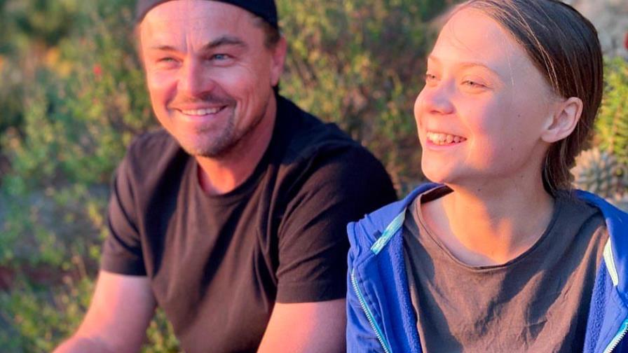 Leonardo DiCaprio y Greta Thunberg, dos voces a favor del planeta Leonardo DiCaprio y Greta Thunberg, dos voces a favor del planeta