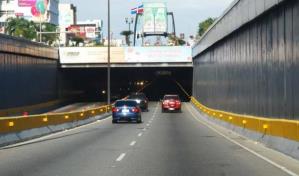 Obras Públicas cerrará tránsito en 44 túneles, elevados y pasos a desnivel en el GSD