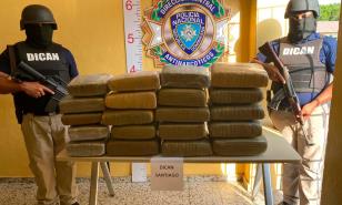 Incautan 21 paquetes de marihuana en Santiago 