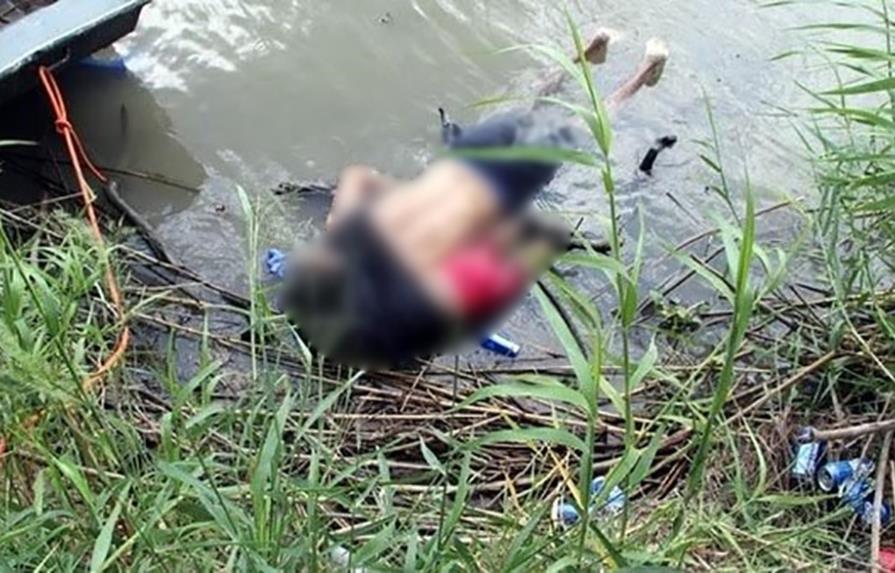 Padre e hija murieron abrazados al intentar cruzar un río 