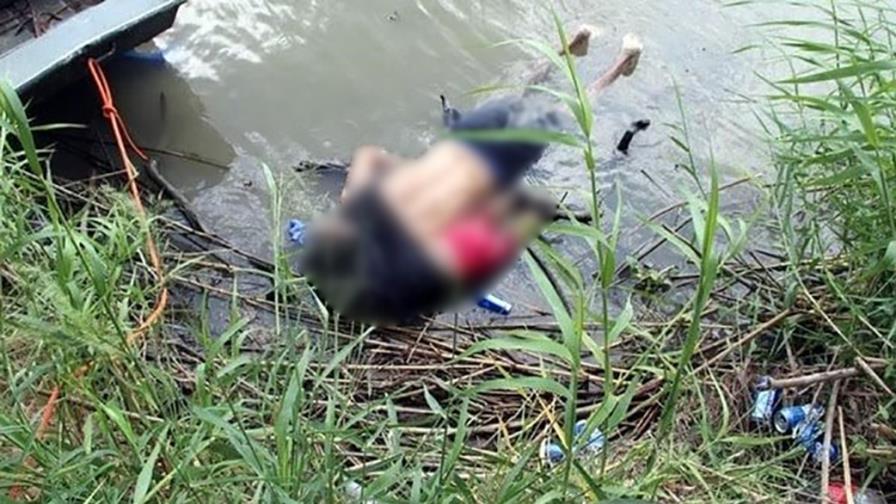 Padre e hija murieron abrazados al intentar cruzar un río 