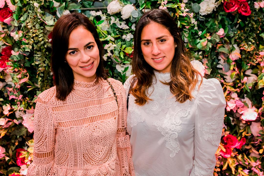 Digny Durán y Nicole Valdez