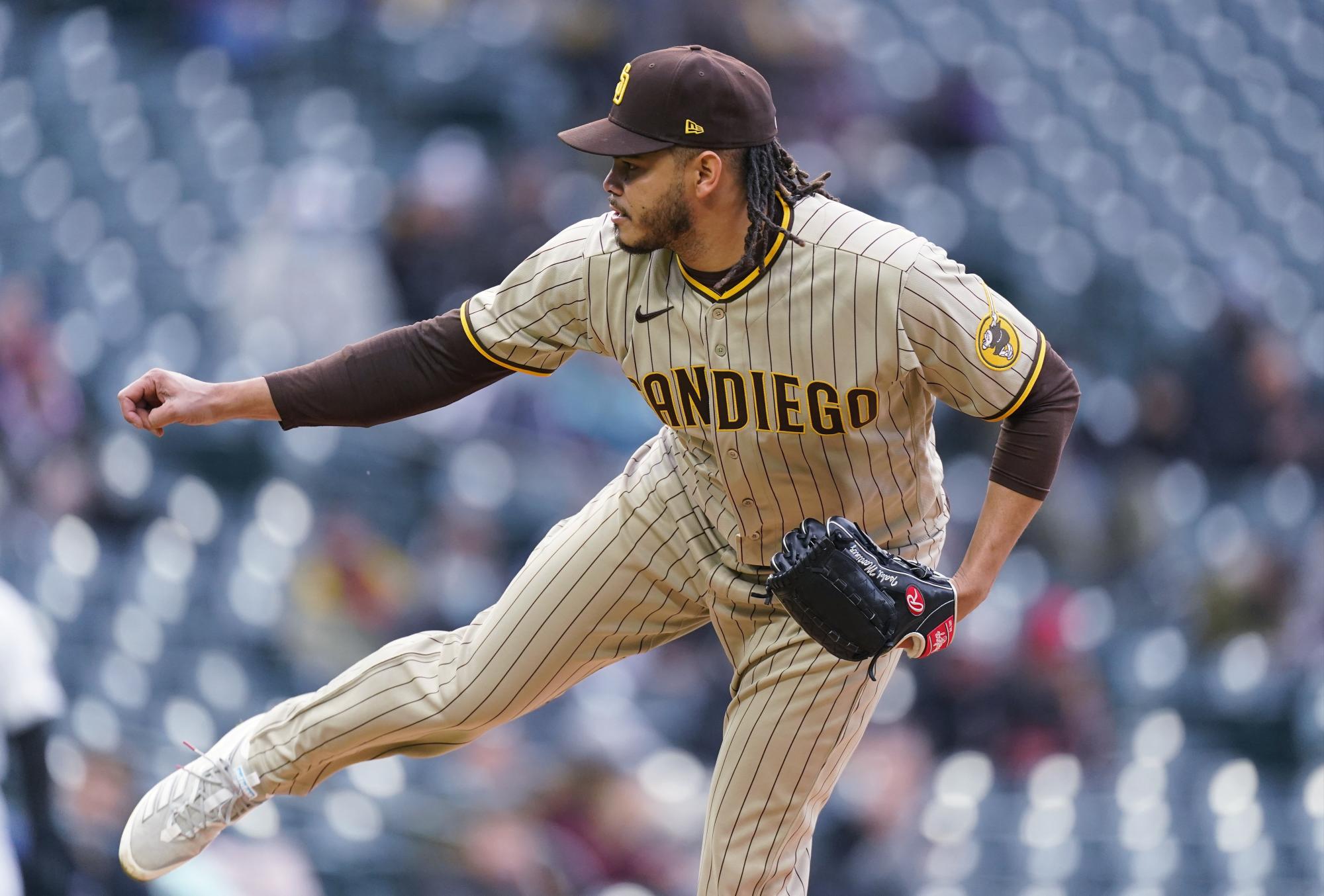 Dinelson Lamet está anunciado para abrir por los Padres de San Diego que viajan Chicago para jugar contra los Cachorros a las 2:20 de la tarde en el Wrigley Field. (AP/David Zalubowski)