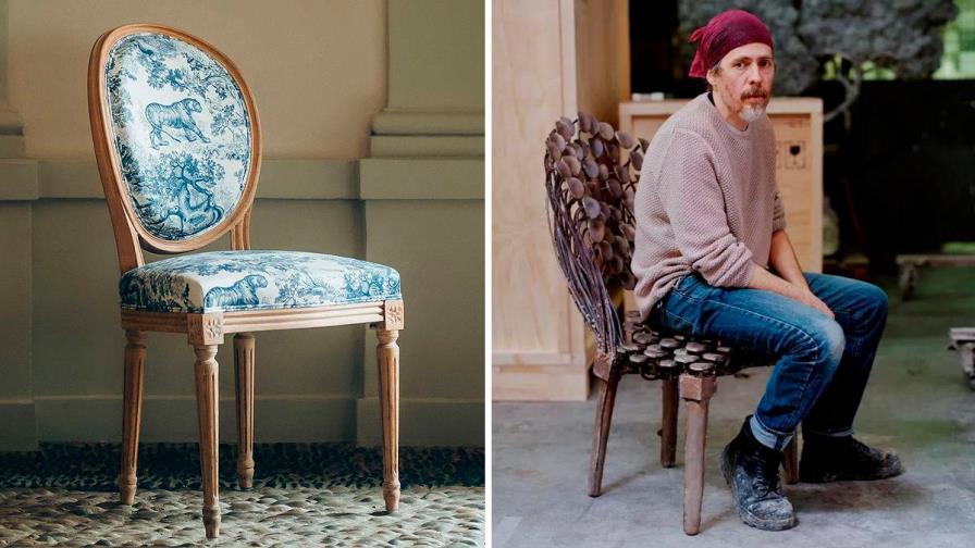 Dior reinterpreta su icónica silla medallón