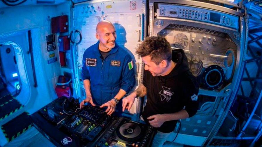 Astronauta italiano se convierte en DJ desde el espacio
