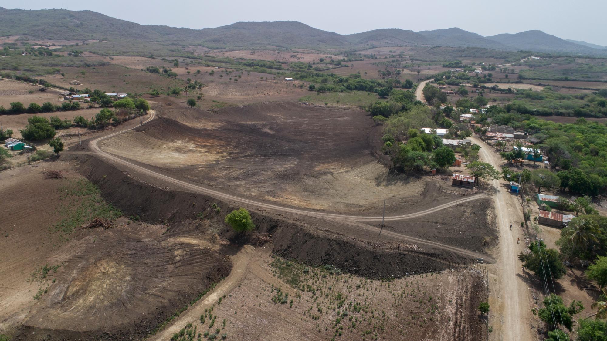 Imagen de la “Presa de Luciano” en la comunidad Las Agüitas.