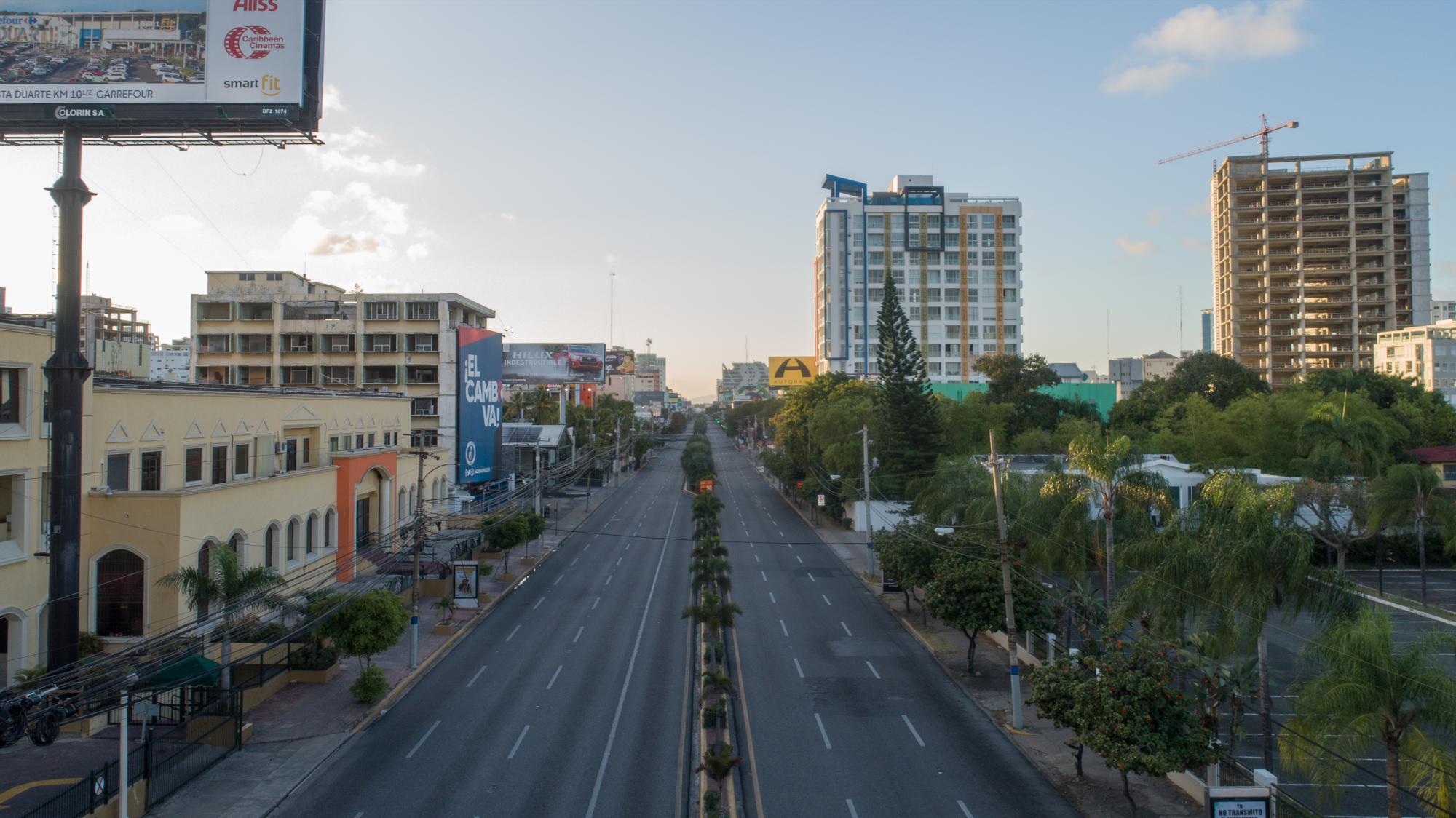 La avenida Abraham Lincoln. 