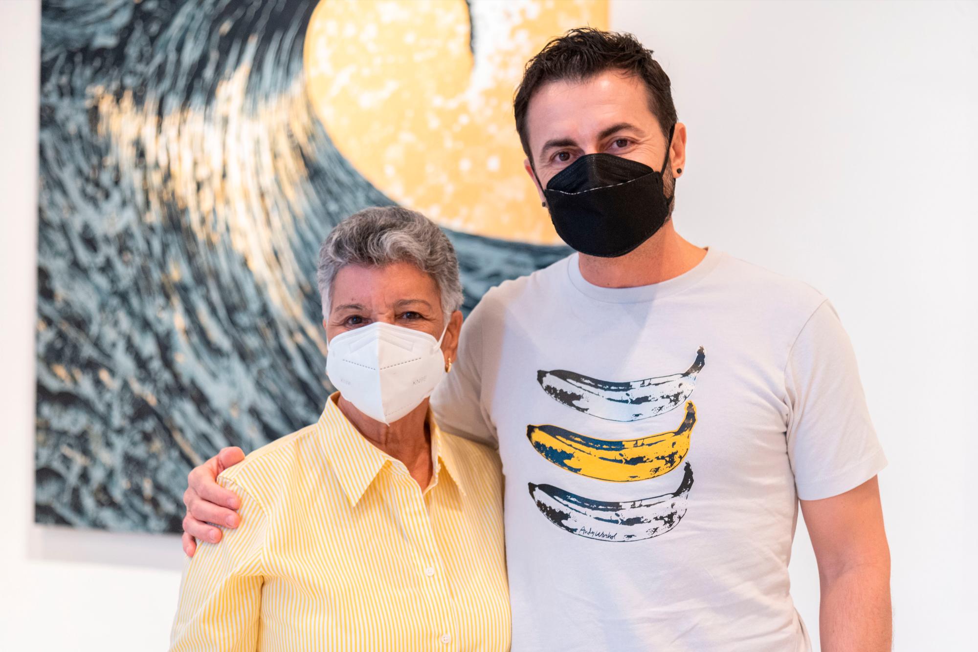 Mayra Jonson y Fernando Calzada.