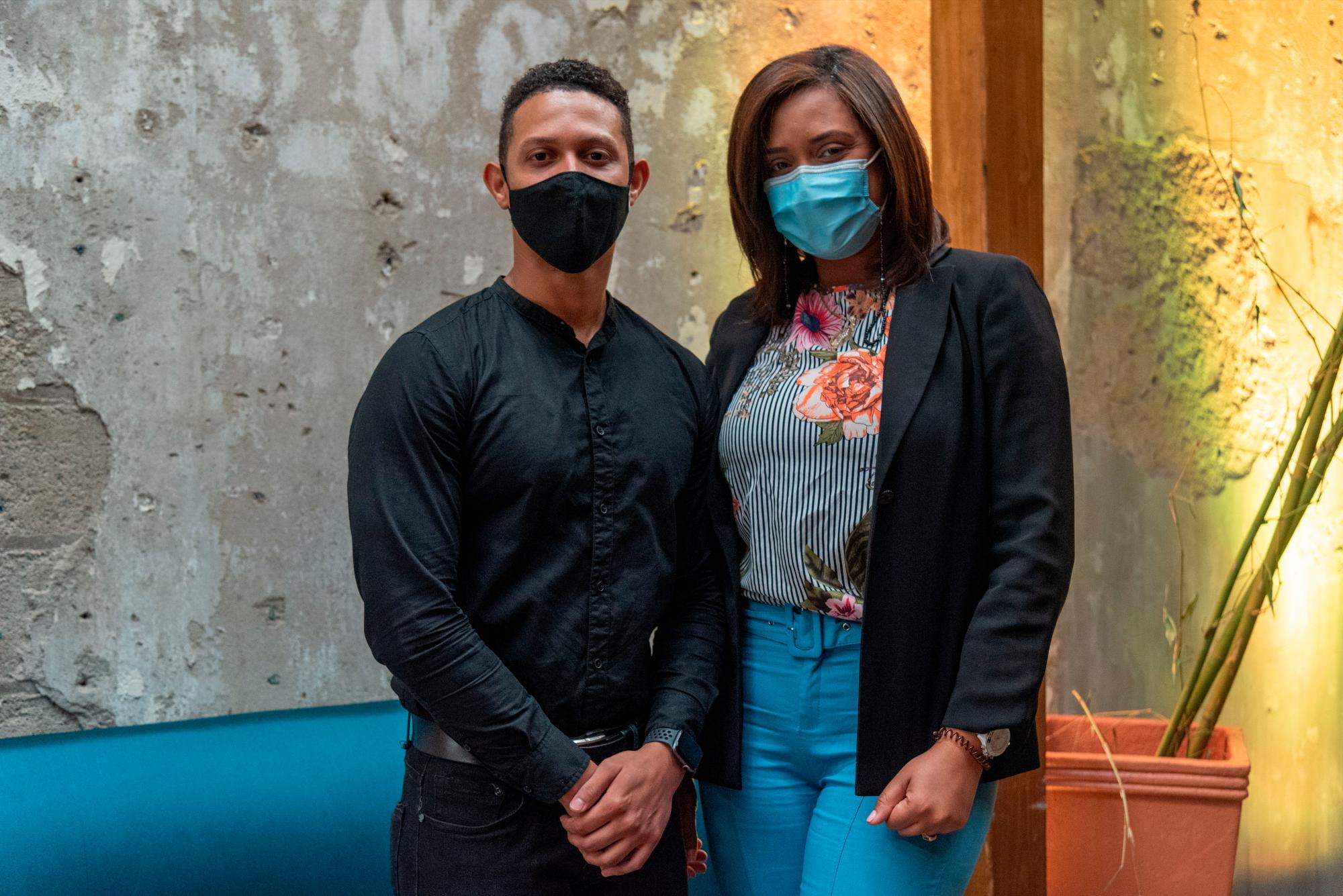 Daniel Núñez y Andrea Pujols.