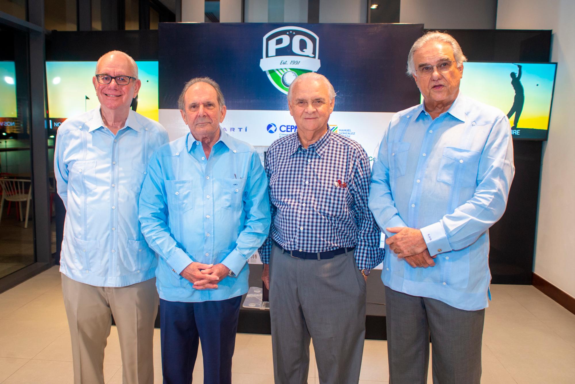 Enrique Santoni, José Manuel Trullols, Danilo Caro y Gabriel Roig.