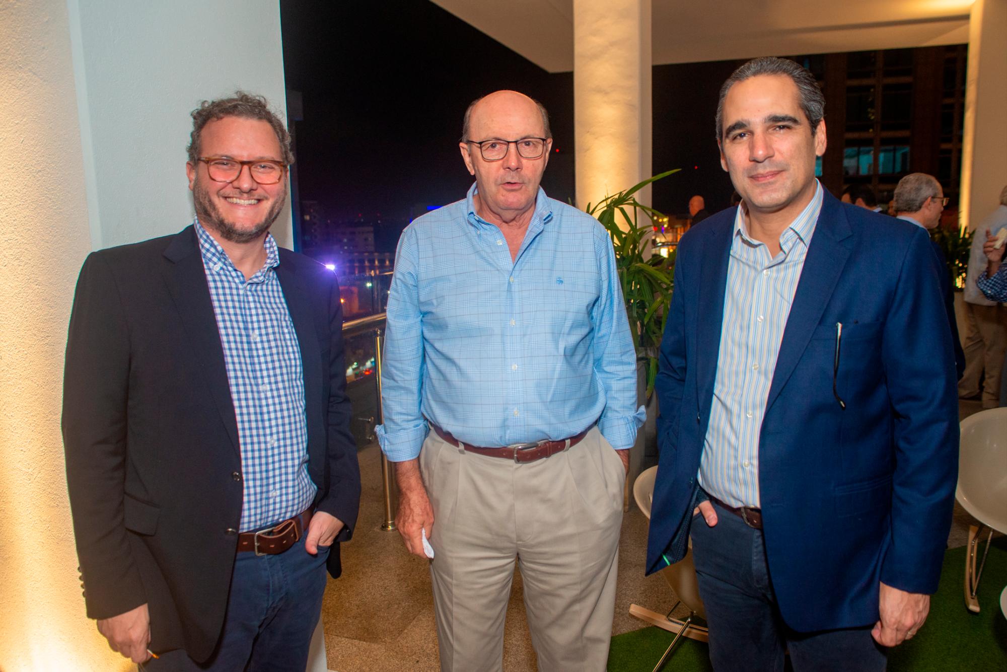 Francisco Caro, Juan Ramos y Juan Francisco Mayol.