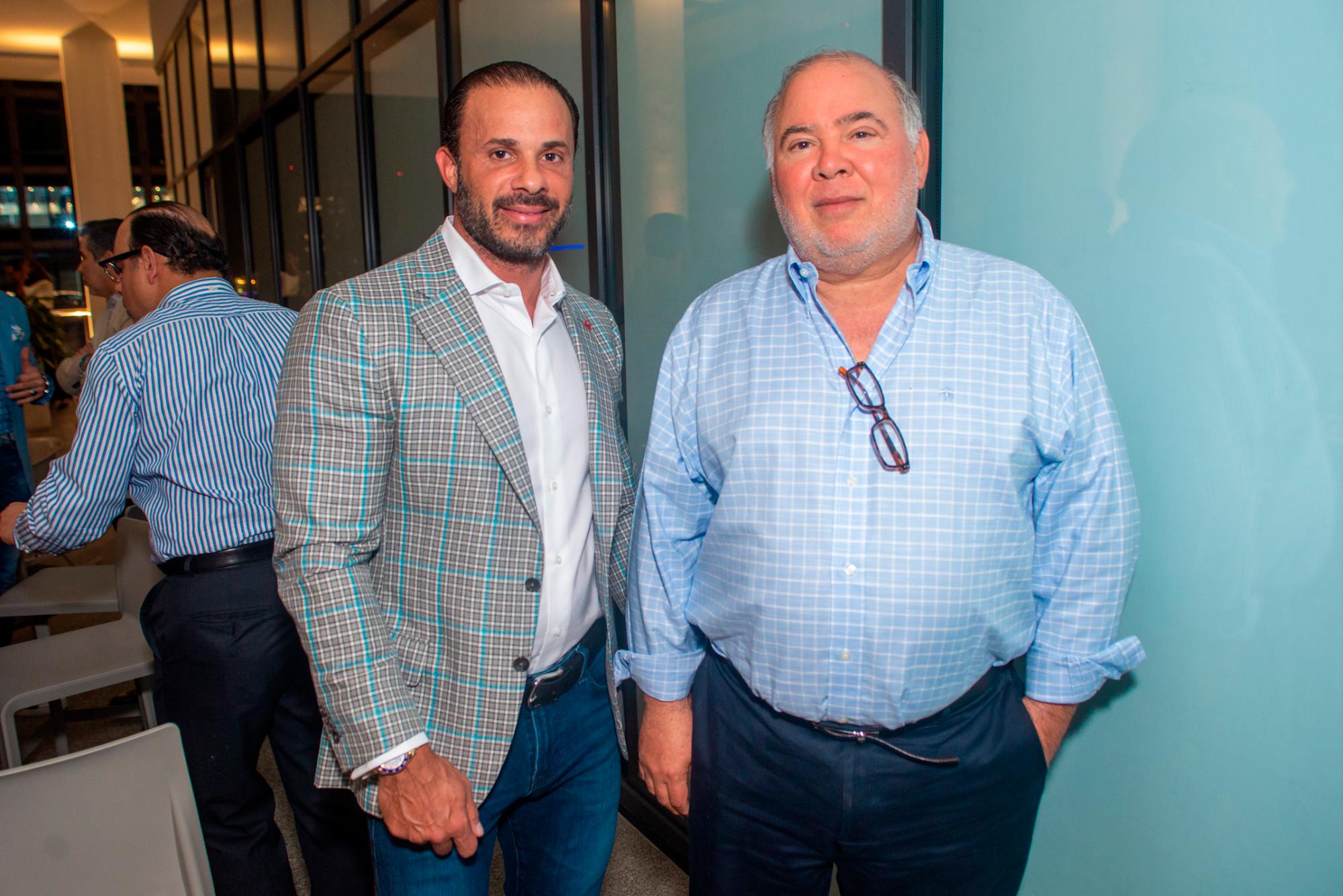 Hipólito Herrera y Alex Guzmán.