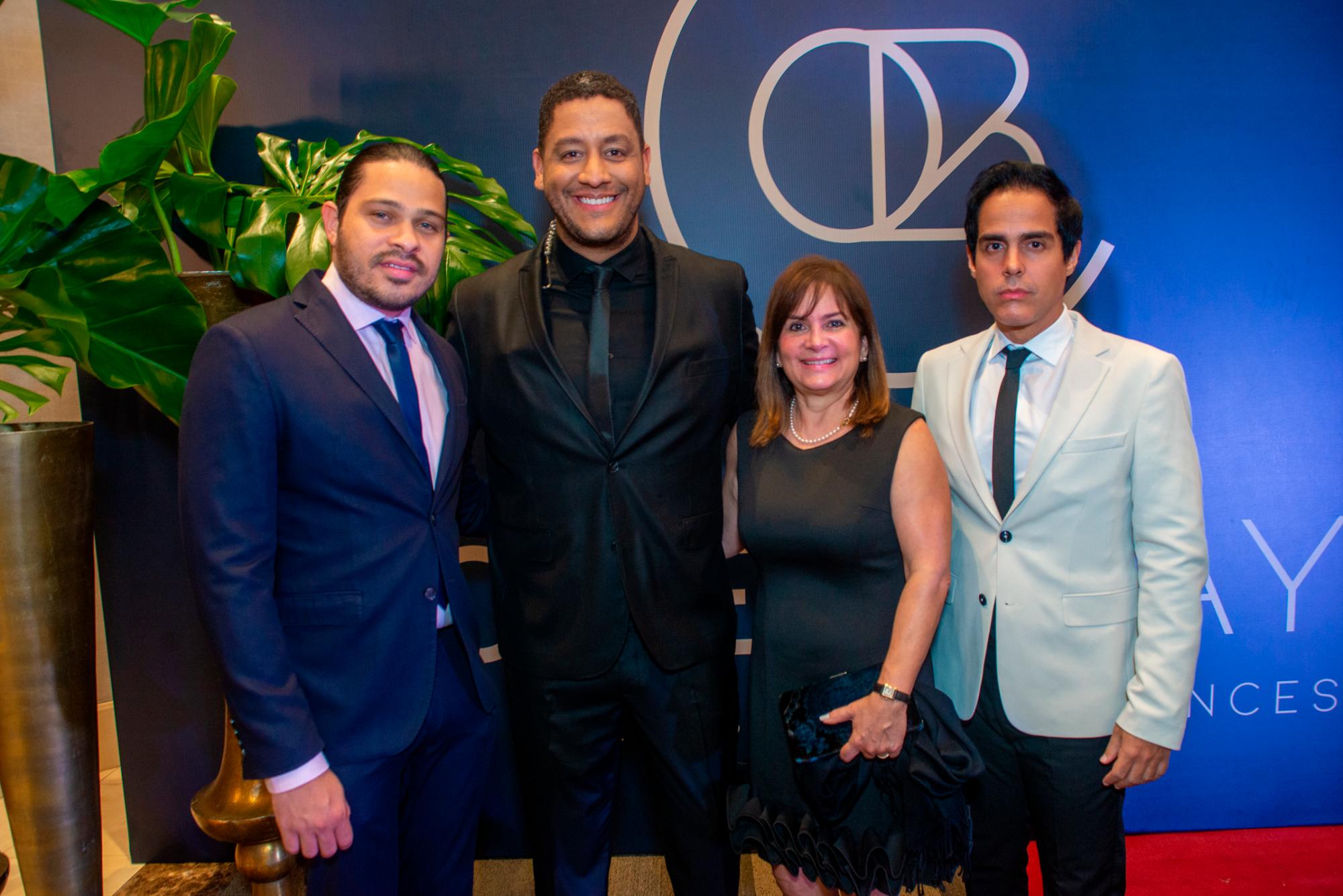 Víctor Vidal, Reading Pantaleón, Lila Báez y Luis Domínguez.