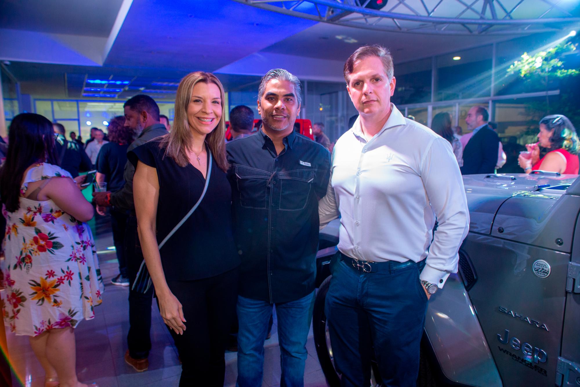 Michelle Guerrero, Juan Carlos Terrero y Diego Hurtado.