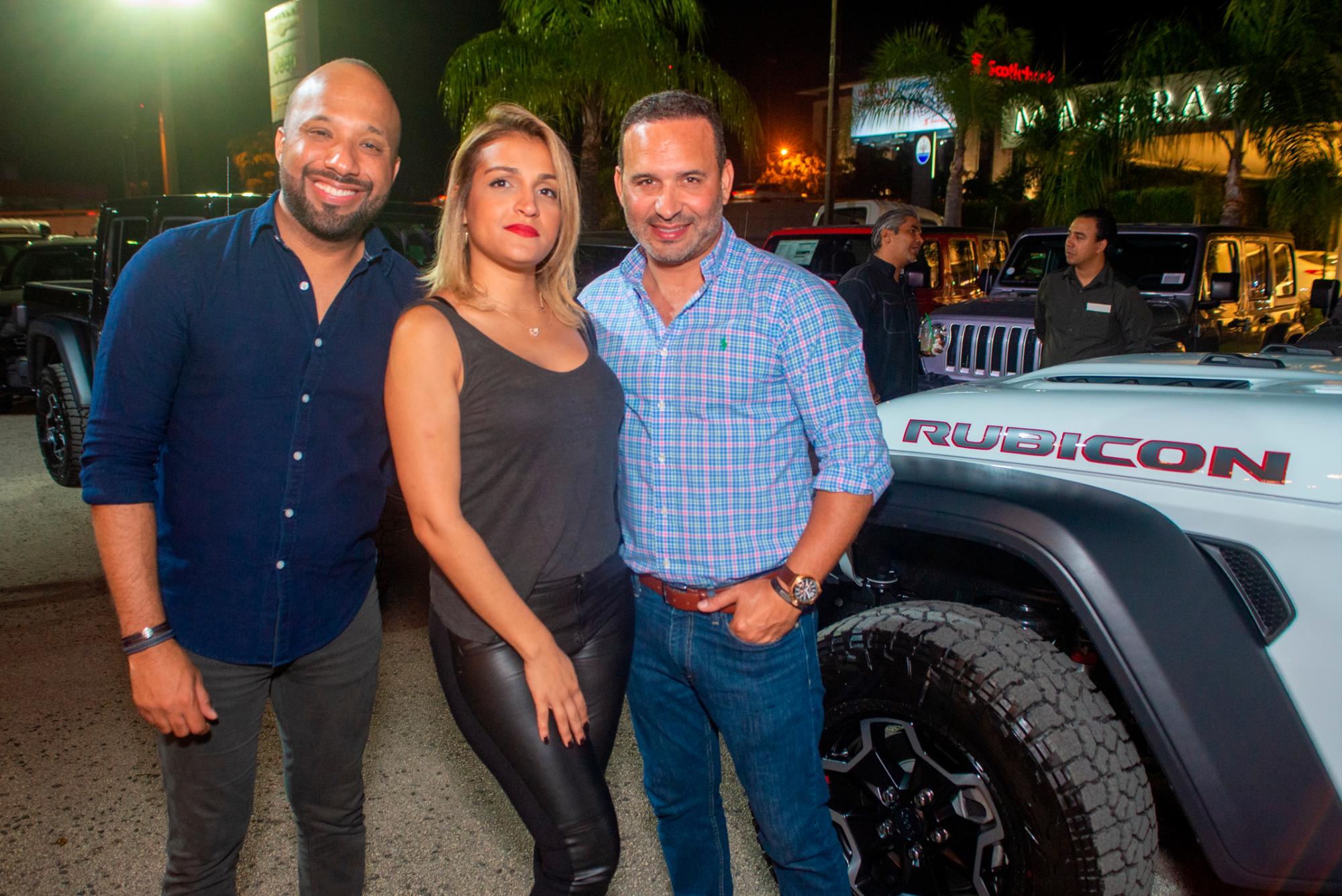 Fernando Solano, Ana María Antigua, Kelvin Santiago.