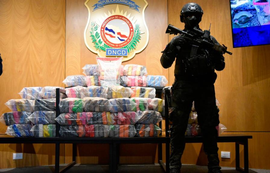 DNCD decomisa 248 paquetes de presunta cocaína en Barahona 