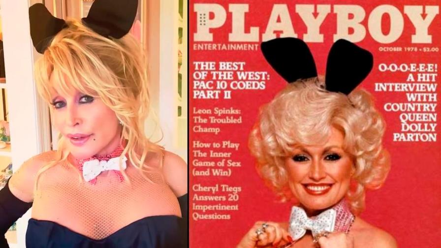Video | Dolly Parton recrea su portada de Playboy de 1978