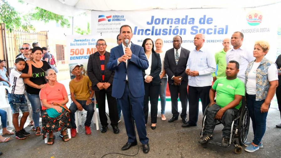 Jornadas de inclusión social impactan ya a medio millón de personas 