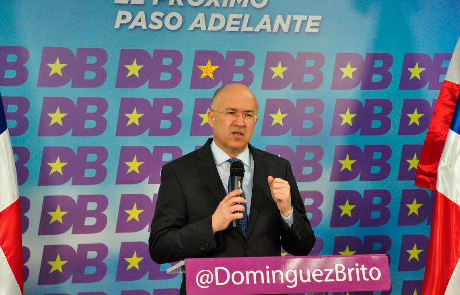 Domínguez Brito: “Reservarse candidaturas mataría democracia interna en el PLD”