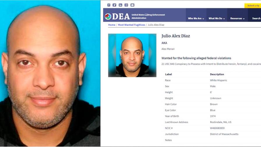 Dominicano encabeza lista de la DEA de fugitivos más buscados por drogas en Estados Unidos Dominicano encabeza lista de la DEA de fugitivos más buscados por drogas en Estados Unidos