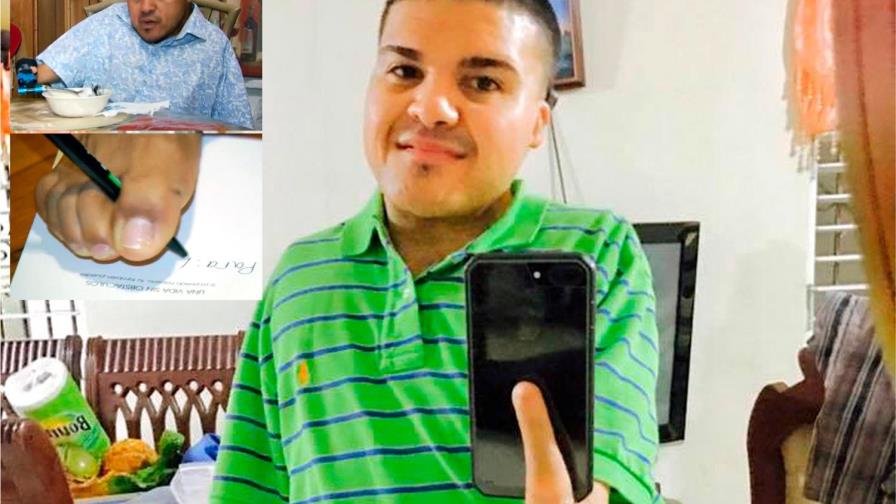 Limitaciones físicas no impidieron que el dominicano Erick Torres sea un  autor 