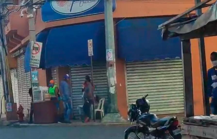 Así amanece Santo Domingo, muy poco movimiento pero rutas de guaguas y mercados activos