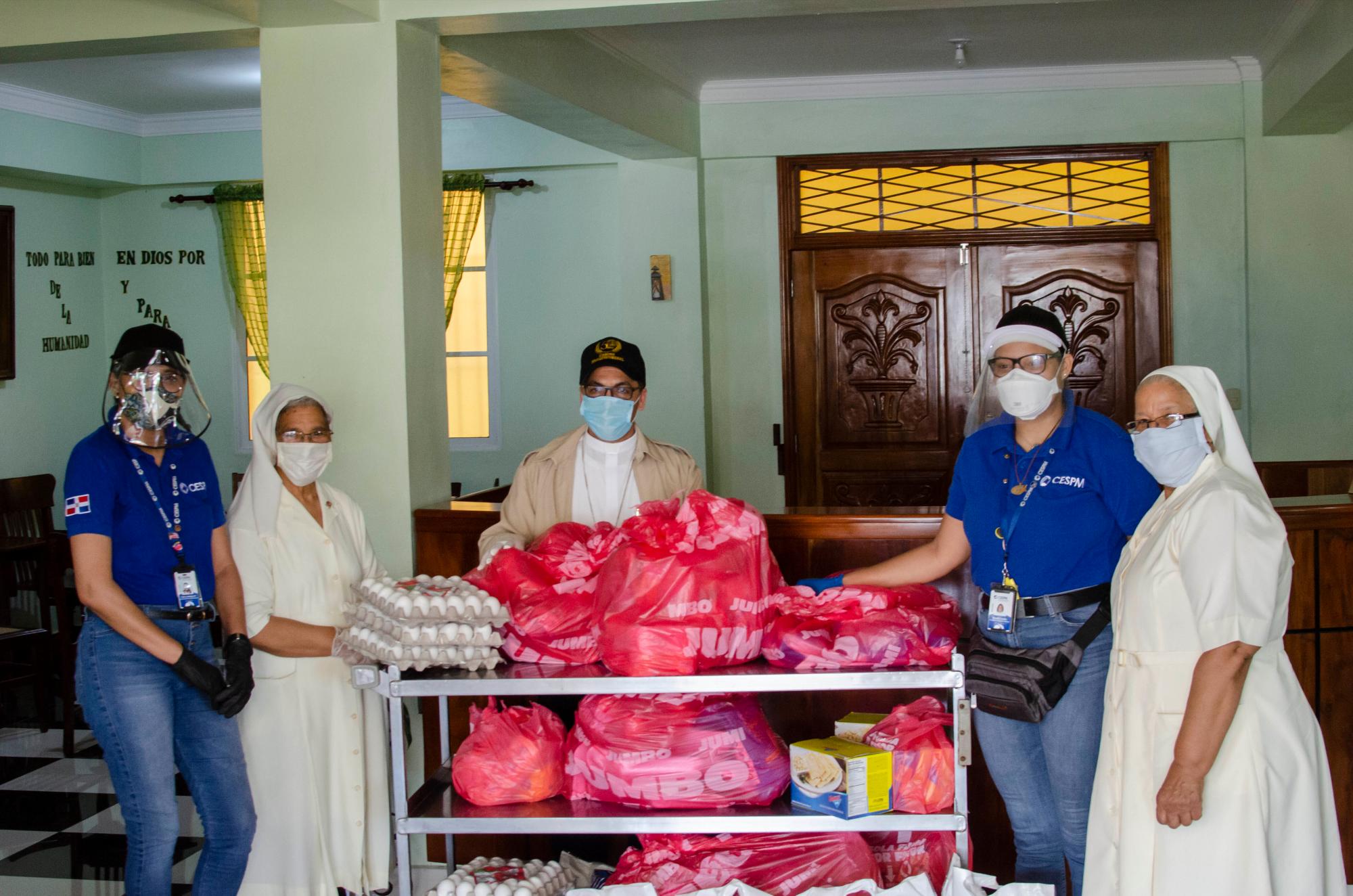 Donacion Geriatrico Carl George Hermanas de La Caridad