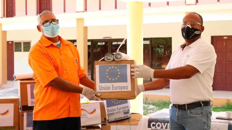 Unión Europea y Gobierno de Alemania donan insumos médicos a la Defensa Civil