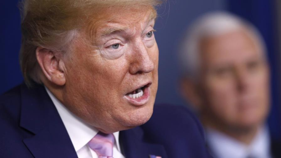 Presidente Donald Trump habla de coronavirus con líderes deportivos de Estados Unidos Presidente Donald Trump habla de coronavirus con líderes deportivos de Estados Unidos